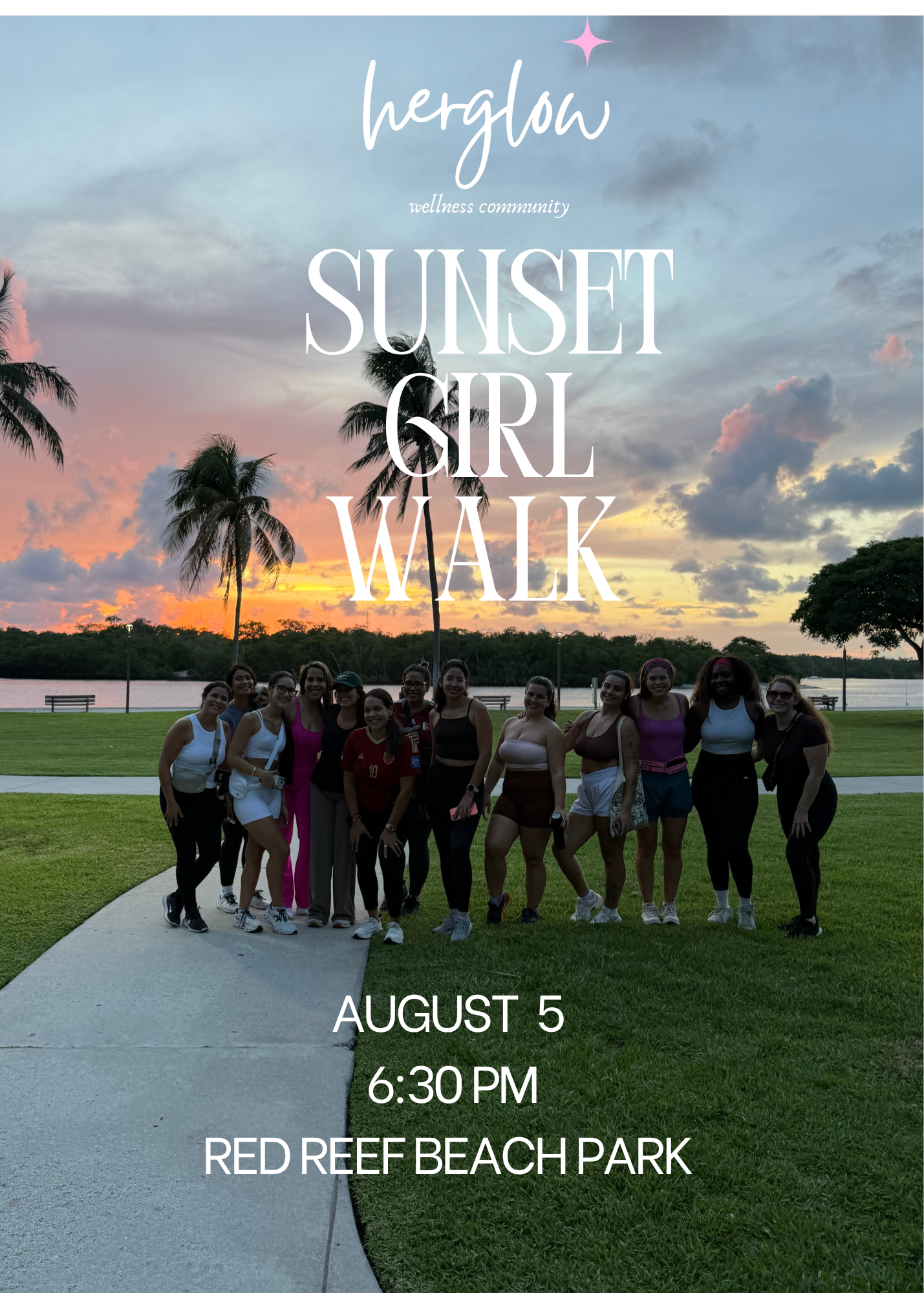 SUNSET GIRL WALK✨🌅