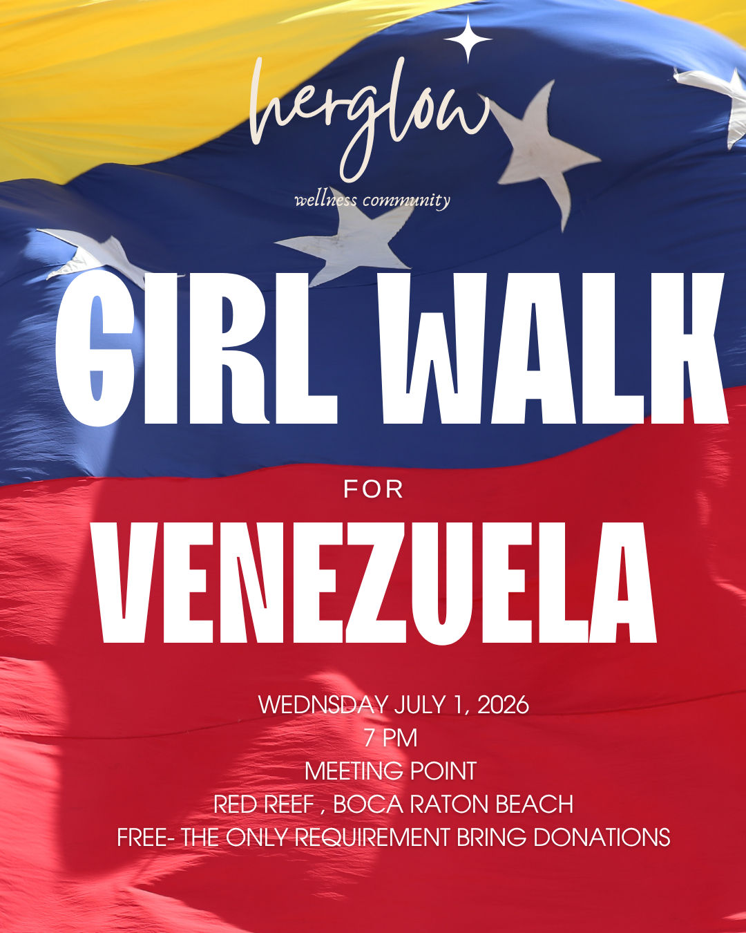 GIRL WALK FOR VENEZUELA 🇻🇪