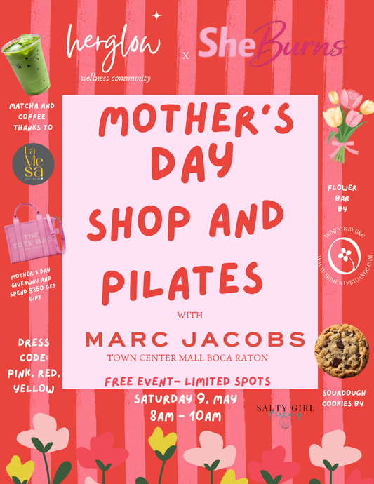 Marc Jacobs Mother's Day Shop and Pilates 💐x SheBurns