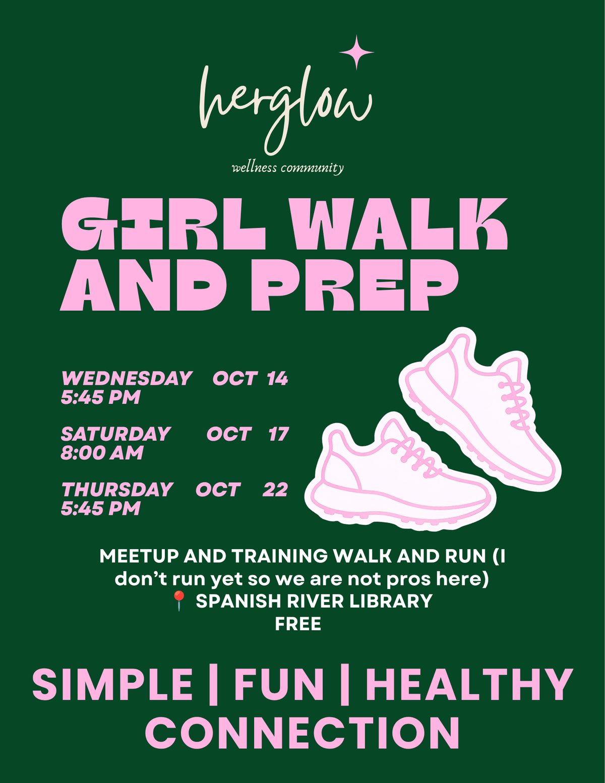 GIRL WALKS AND PREP 👟🌅✨