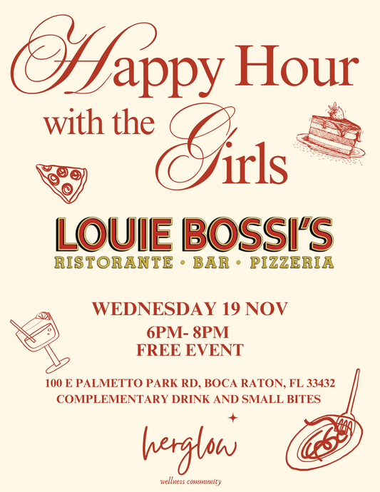 Happy Hour with the Girls ❤️x Louis Bossi's Boca Raton 🍕🍝✨