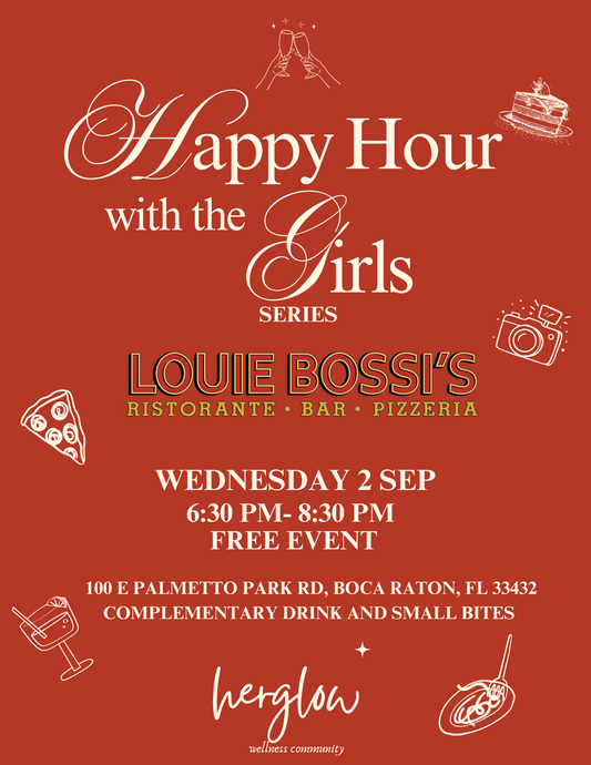 Happy Hour with the Girls Series 💌 x Louie Bossi's Boca Raton 🍕🍝✨