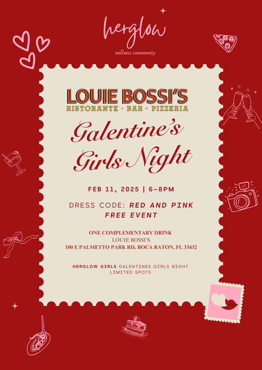 Galentines Girls Night 💌x Louie Bossi's Boca Raton 🍕🍝✨